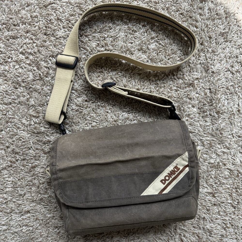 Domke F-5XB Mirrorless Camera Shoulder Bag Brown Waxed Canvas Made In USA
